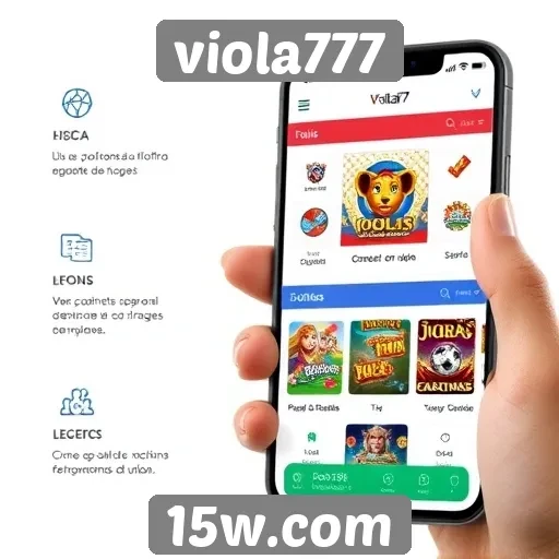 Explorando as funcionalidades do aplicativo do viola777