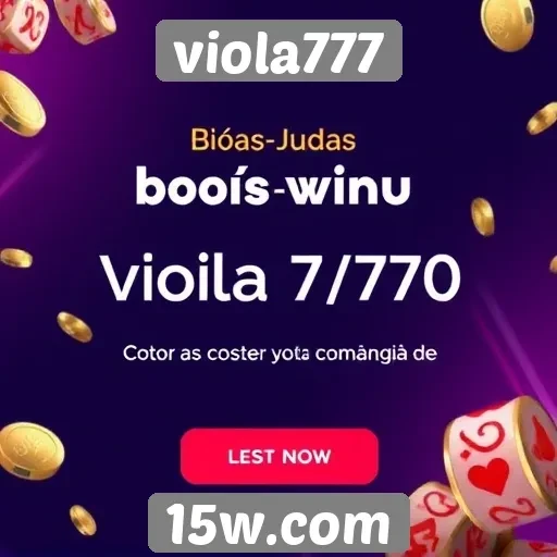 novidades em bônus de boas-vindas no viola777
